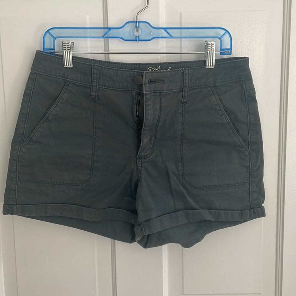 Green shorts